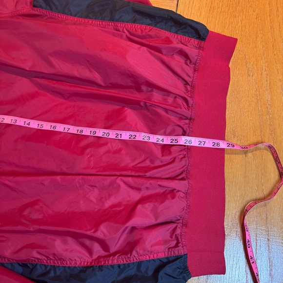 Nike Vintage windbreaker pullover Red and Black size large- oversized - Picture 4 of 6